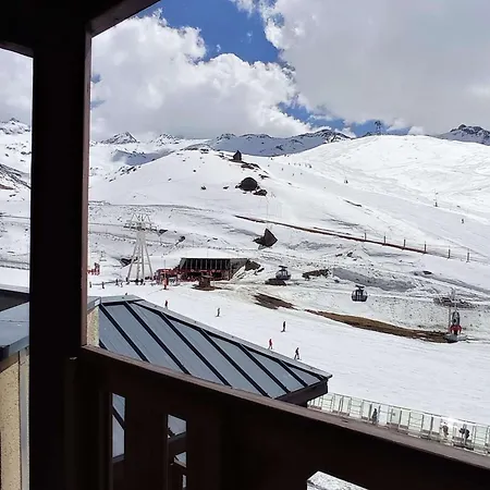 Rénové, 4 Pers, 28m², Accès Direct Pistes, Balcon Et équipements Modernes - Fr-1-545-37 * Val Thorens