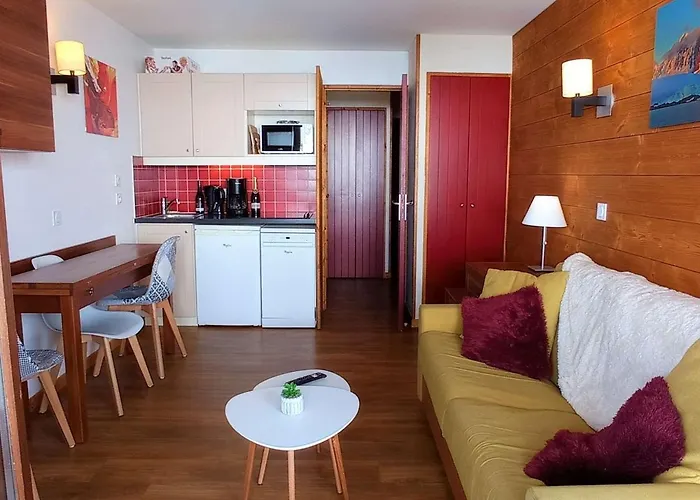 公寓 Renove, 4 Pers, 28m², Acces Direct Pistes, Balcon Et Equipements Modernes - Fr-1-545-37